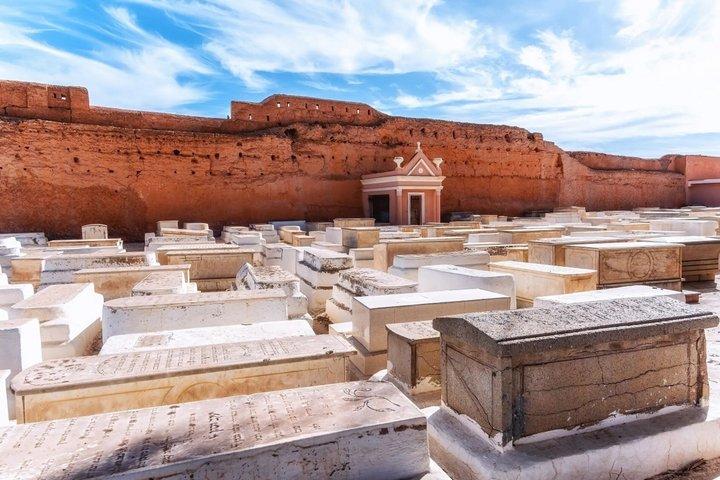 プライベートマラケシュユダヤ人遺産ツアーメラシナゴーグ墓地