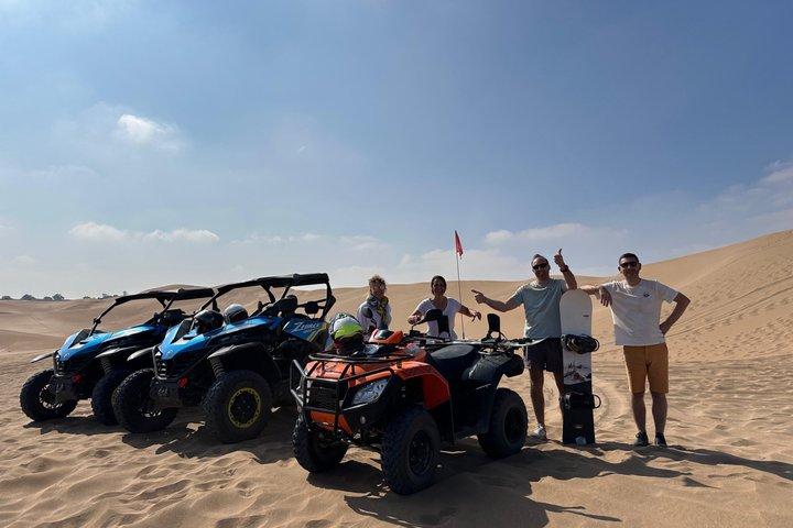 Agadir Quad eller Buggy Tour med Sandboarding i sanddynerna