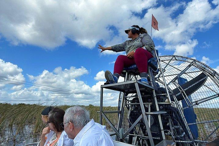 マイアミ：シティツアー、ビスケーン湾クルーズ、エバーグレーズ・エアボート・ライド