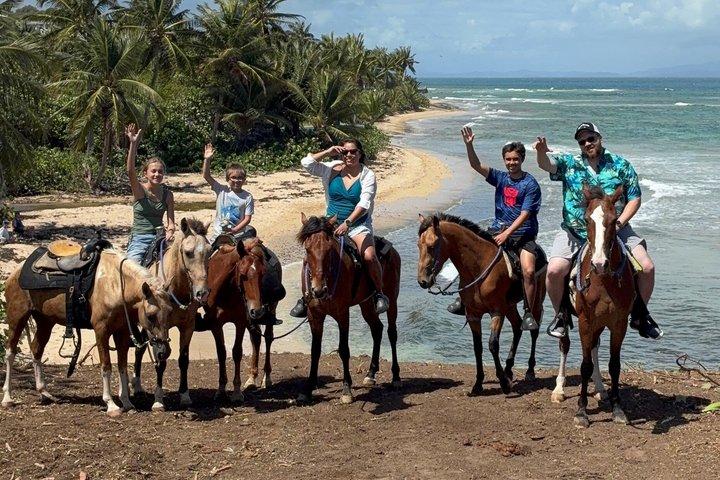 Reiten am Strand von Vieques