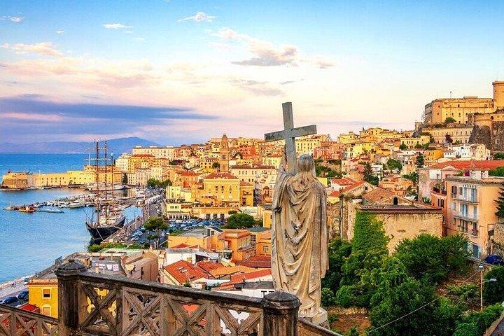 1日「海岸と修道院」スペルロンガ,ガエータとモンテカッシーノツアー