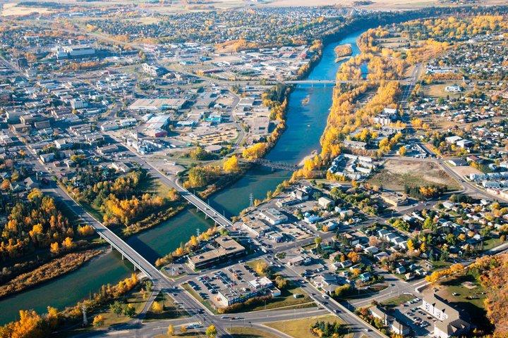 Tour privato a piedi delle attrazioni principali di Red Deer City