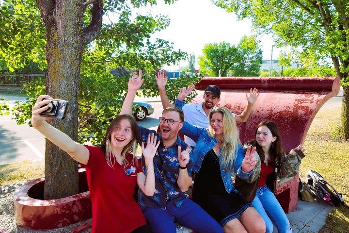 Tour privato a piedi delle attrazioni principali di Red Deer City