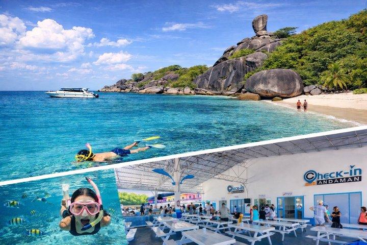 Similan Islands Speedboat Tour med snorkling fra Phuket / Khao Lak