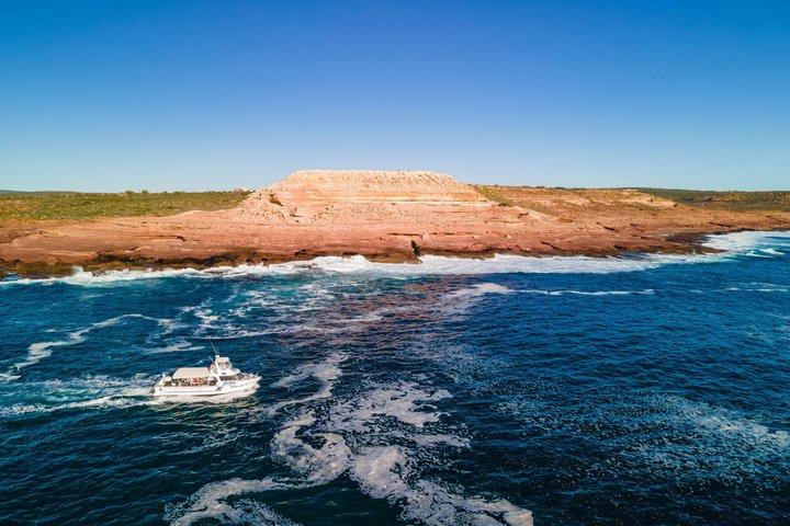 Crociera al tramonto a Kalbarri lungo le scogliere rocciose e costiere dell'isola