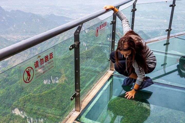 張家界天門山とガラススカイウォークプライベートツアー