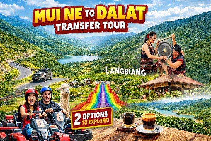 Mui Ne nach Da Lat Panoramatour : Go-Kart, Mongo Land & Langbiang