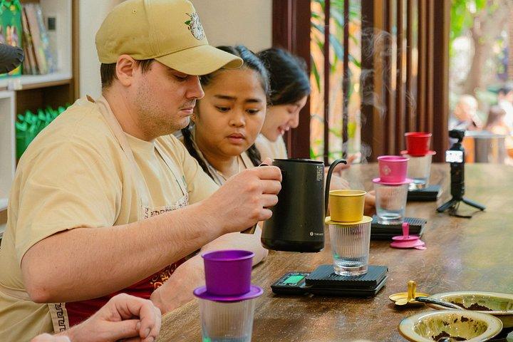 Coffee Making Workshop with Egg Coconut and Salt Recipes