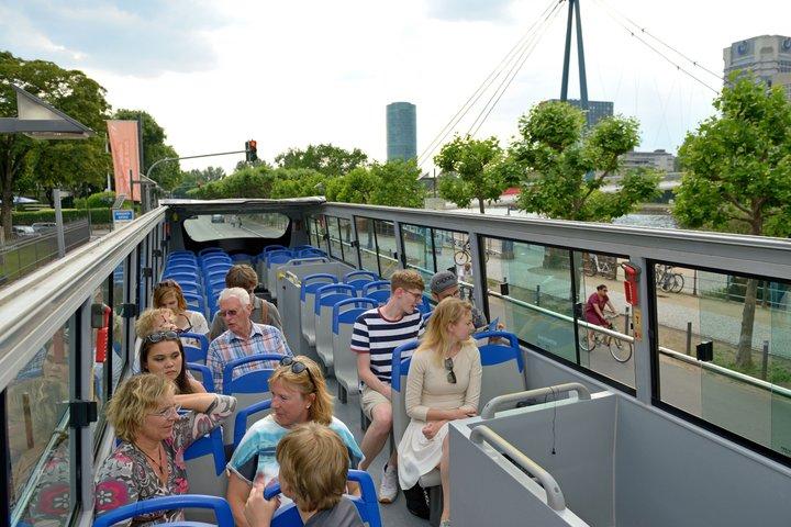 Frankfurt aften tur med live guide