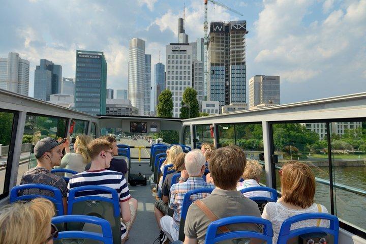 Frankfurt aften tur med live guide