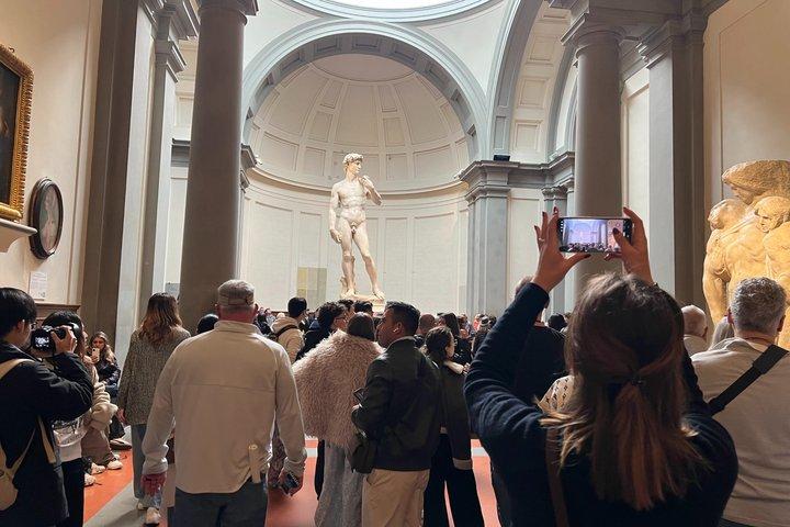 Accademia : billet d'entrée chronométré et application de visite libre