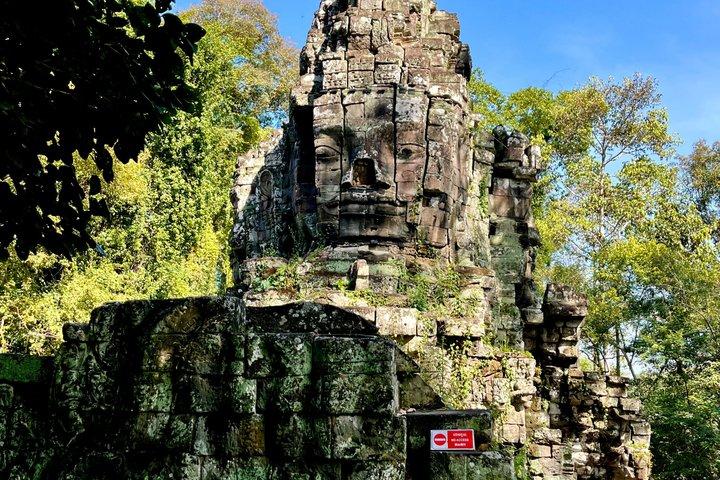 Private Angkor Wat cykeltur skjulte templer og jungle stier