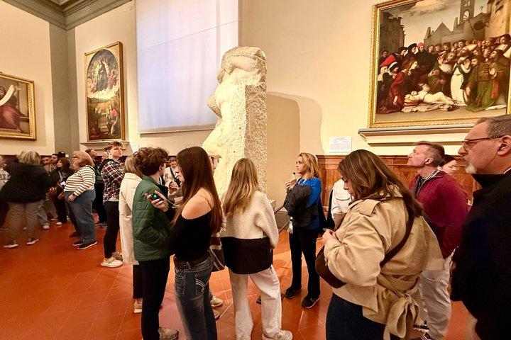 Uffizi & Accademia Timed Entry: Lille gruppe Duomo vandretur