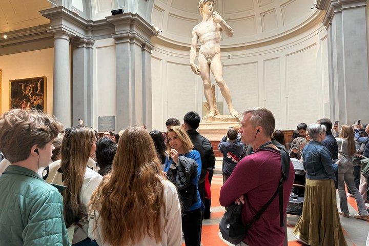 Uffizi & Accademia Timed Entry: Lille gruppe Duomo vandretur