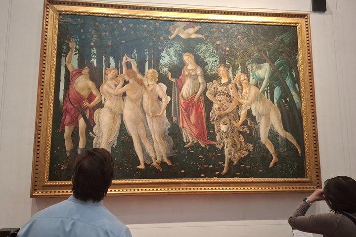 Florence Uffizi Gallery monolingual Small Group Tour
