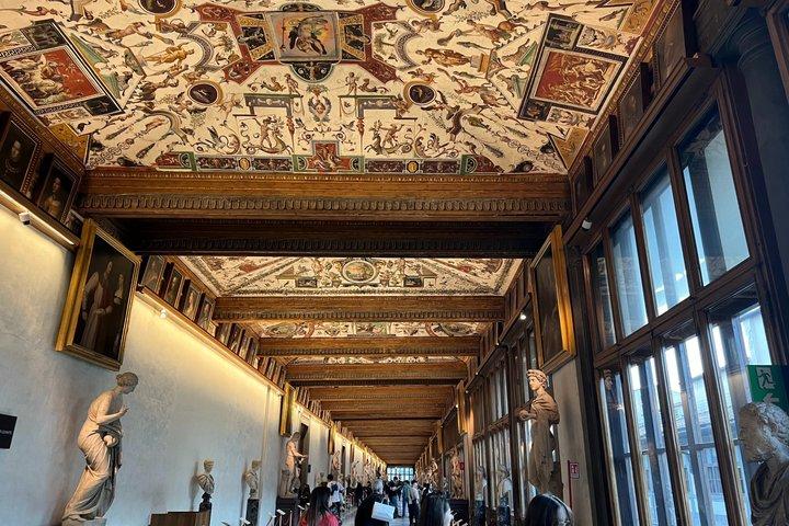 Galeria Uffizi: visita autoguiada pelo aplicativo e museu Accademia opcional
