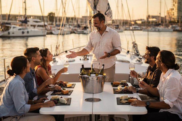 Barcelona : Gourmetvin & Ostkryssning Upplevelse