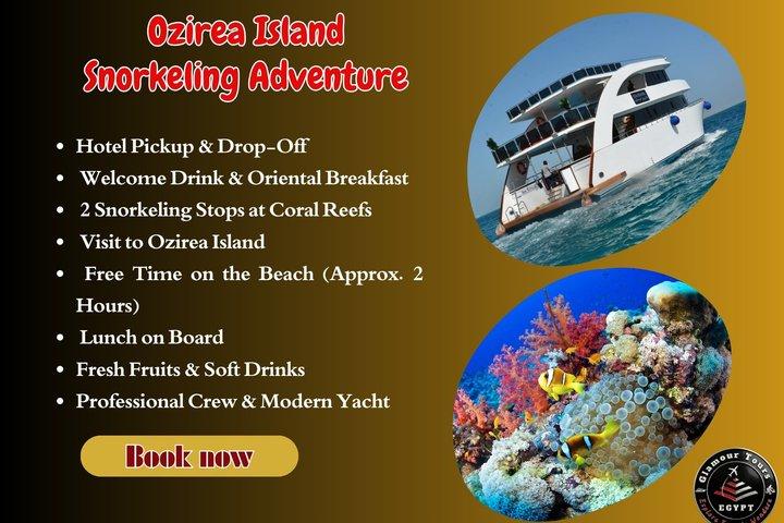 Ozirea Island Snorkeling luksus bådtur fra Hurghada