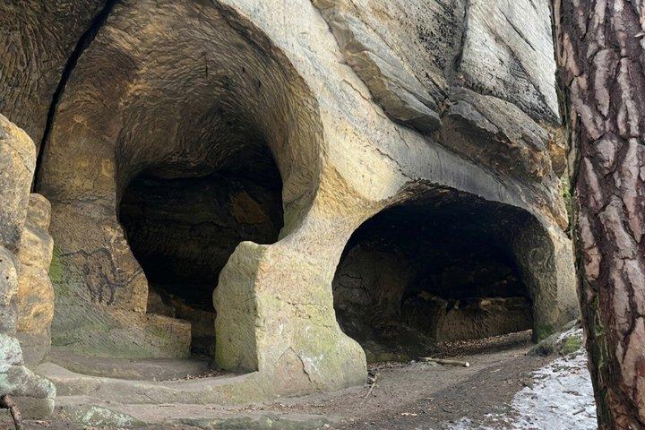 プラハ発 ボヘミアングラス作り、自然と遺産の日帰り旅行