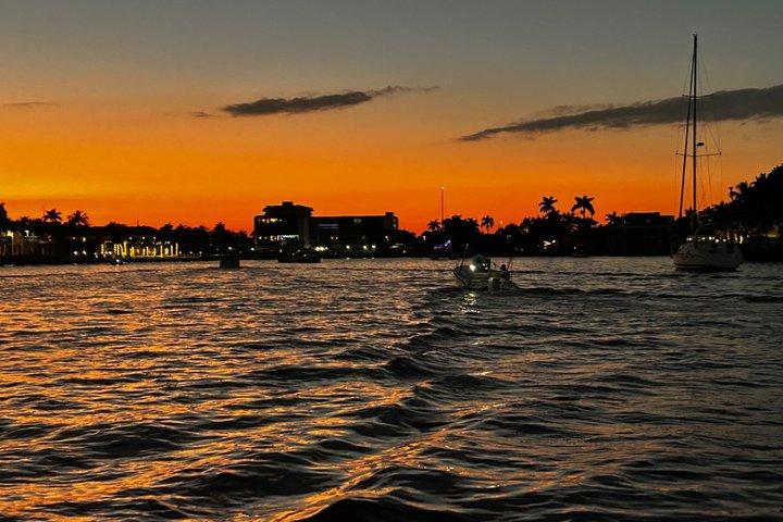 Sunset Pompano Beach Boat Tour Adventure