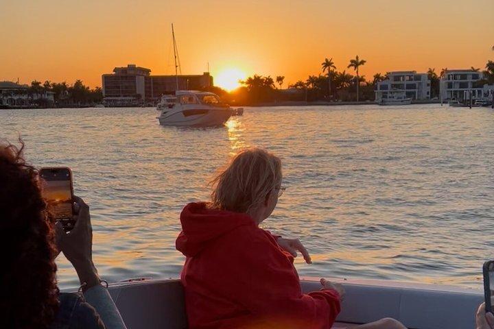 Sunset Pompano Beach Boat Tour Adventure