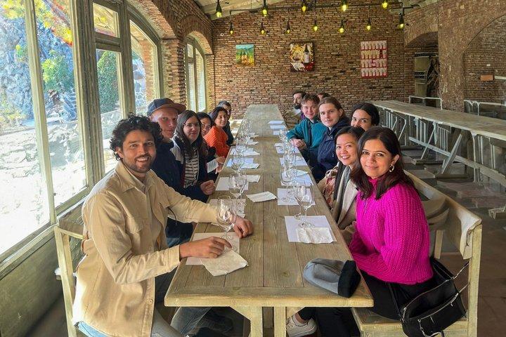 Excursion d'une journée dans la région viticole de Kakhétie incluant 9 dégustations de vin