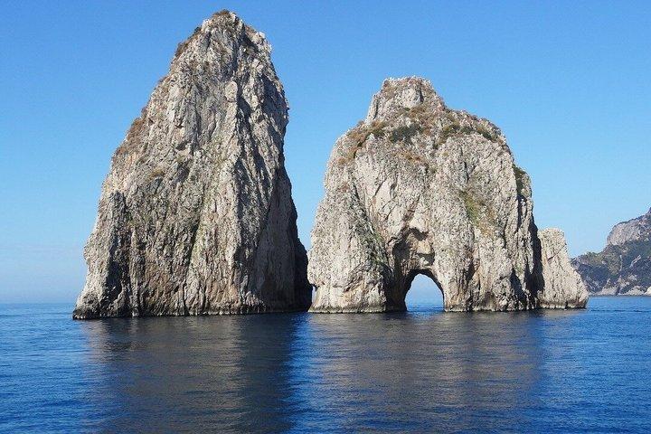 Tour en barco Capri desde Salerno Express o Opciones Premium