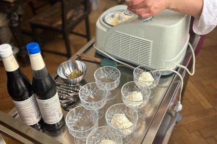 ヴェネツィア：セント・マークスによるワイン付きパスタ＆ジェラート体験教室