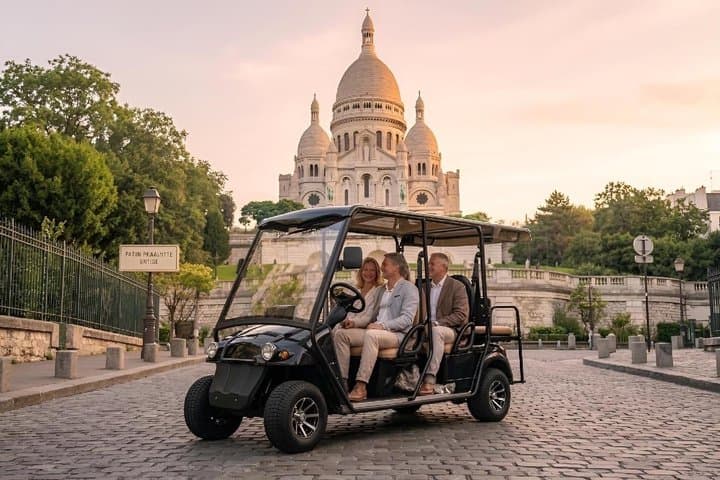 Private Golf Cart Experience in Montmartre Hidden Gems