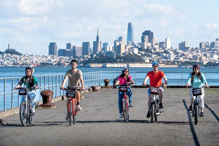 Golden Gate Bridge fietsverhuur met Sausalito Drop-off