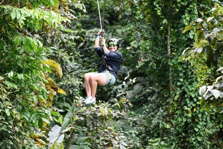 La Fortuna Zipline med vulkan vandreture og hængende broer