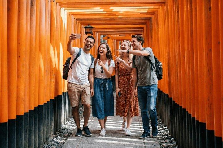 Sesión de fotos privadas para parejas y familias en Kioto