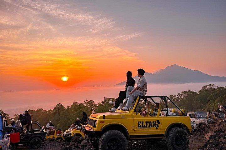 Mount Batur Jeep Sunrise met natuurlijke warmwaterbrontour