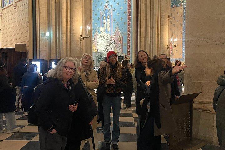 Private oder halbprivate Notre Dame Reborn Inside Tour