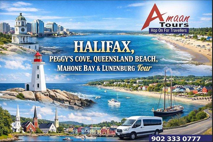 Peggy's Cove, Queensland Beach, Mahone Bay, Lunenburg 7 hr Group