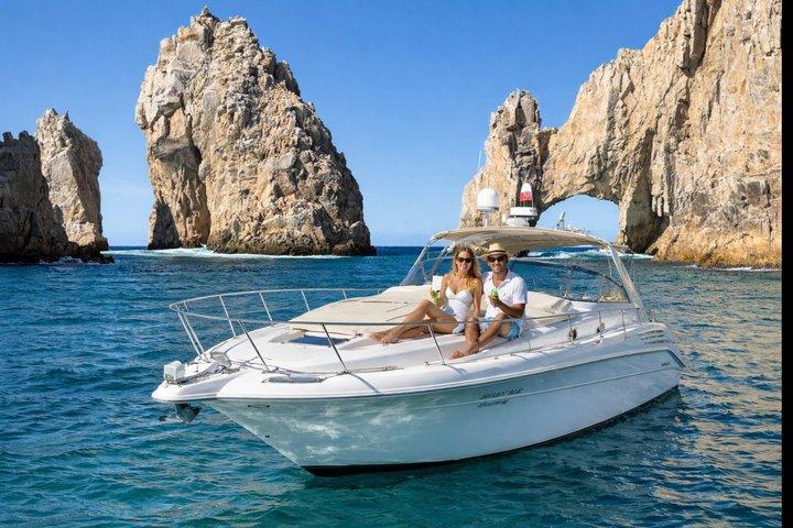 Boog en stranden van Los Cabos Privéboottocht