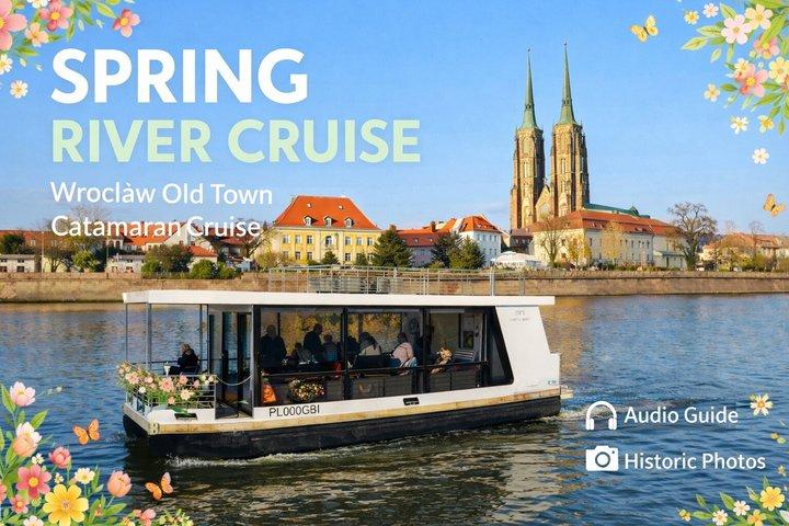 Wrocław 45 Minuten Frühlingskreuzfahrt auf der Altstadt
