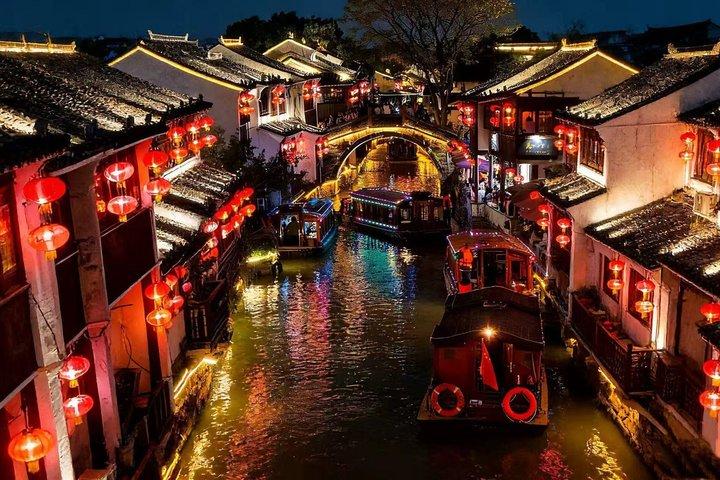 拙政園での蘇州ナイトツアー（2つのオプション付き）