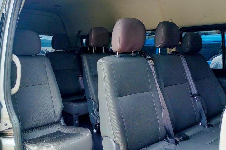 アンティグアからグアテマラシティ空港までの専用地上送迎