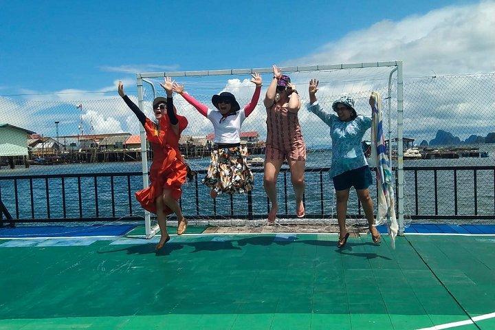 クラビからロングテールボートでジェームズボンド島へ