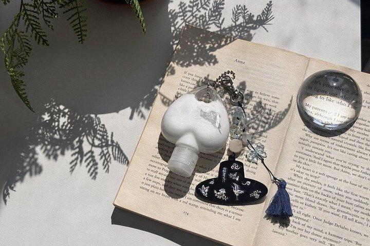 Korean Inspired Beaded Keyring Perfume Hand Cream Making