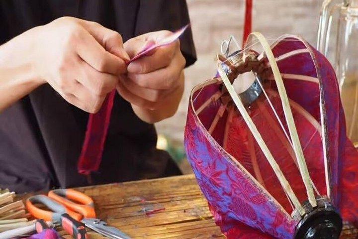 蚕の里を探検してランタンホイアンを作る