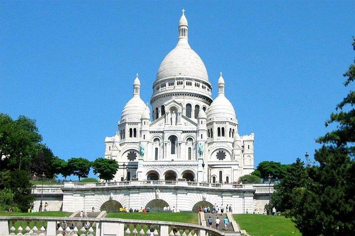 Visite privée de Paris de 3 heures en minivan avec champagne