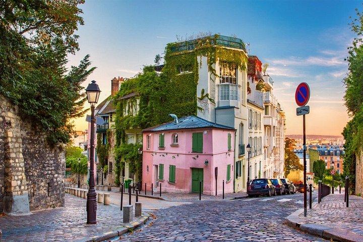 Visite privée de Paris de 3 heures en minivan avec champagne