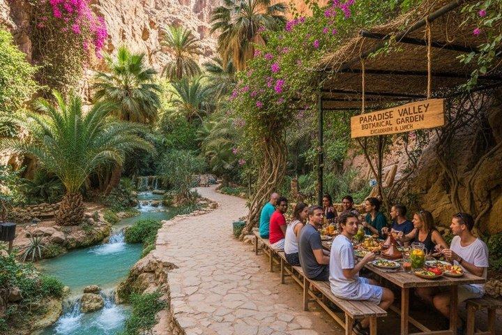 Taghazout Paradise Valley Utflykt med lunch och upphämtning ingår