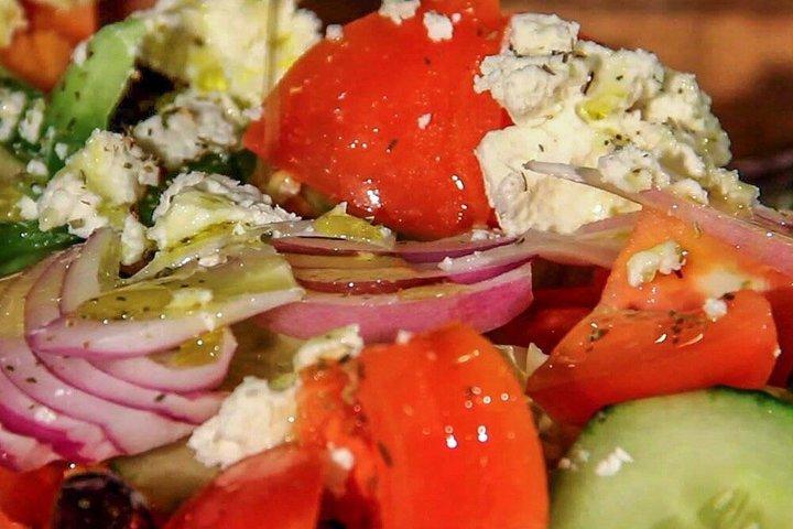 Visita a piedi del mercato locale della città vecchia di Rethymno