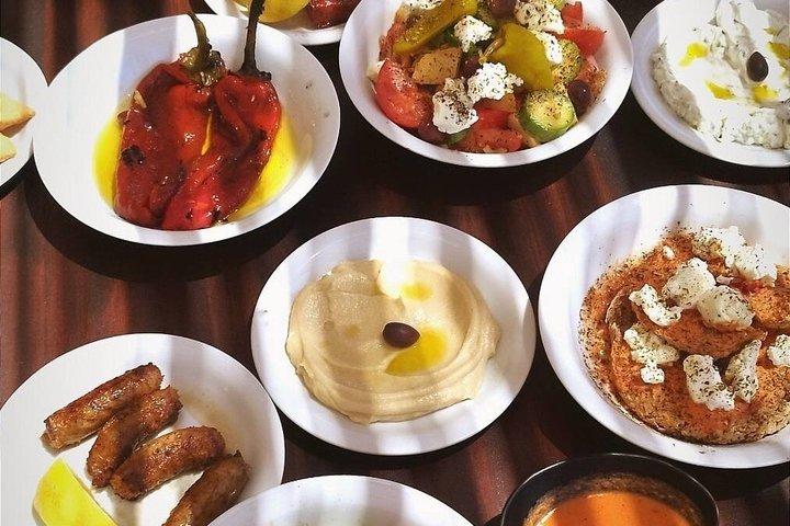 Visita a piedi del mercato locale della città vecchia di Rethymno