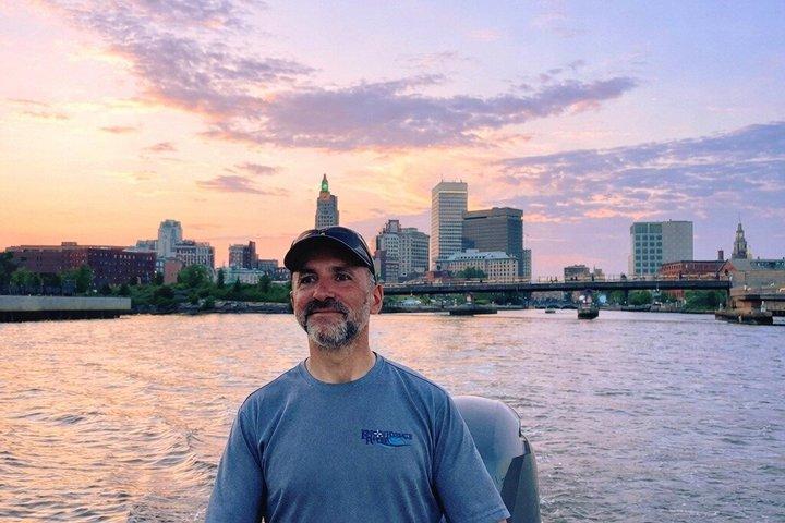 Crociere sul fiume Providence Twilight