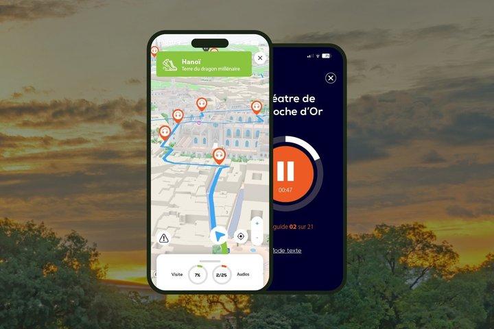 Tour a piedi di Hanoi di 3 ore con audioguida e 28 commenti audio.