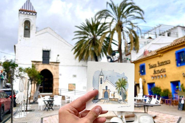 Tour and Drawing in Marbella. No previous experience